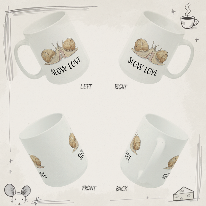 Kubek z nadrukiem dla pary – „YOU'RE MY LUCKY BUG”