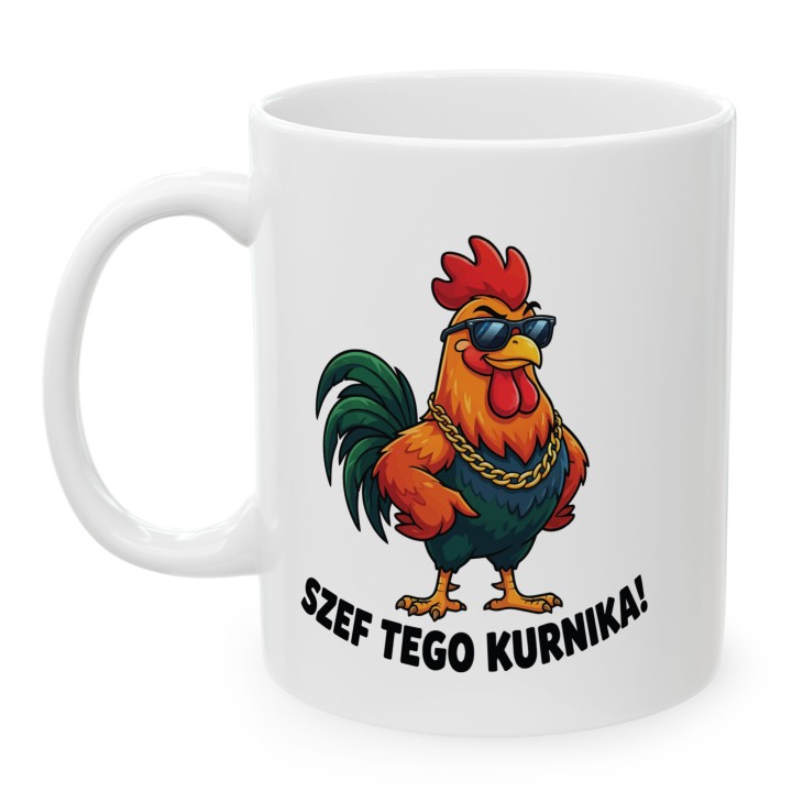 Szef tego kurnika - Main - (B)_1_Basic-White_11Oz