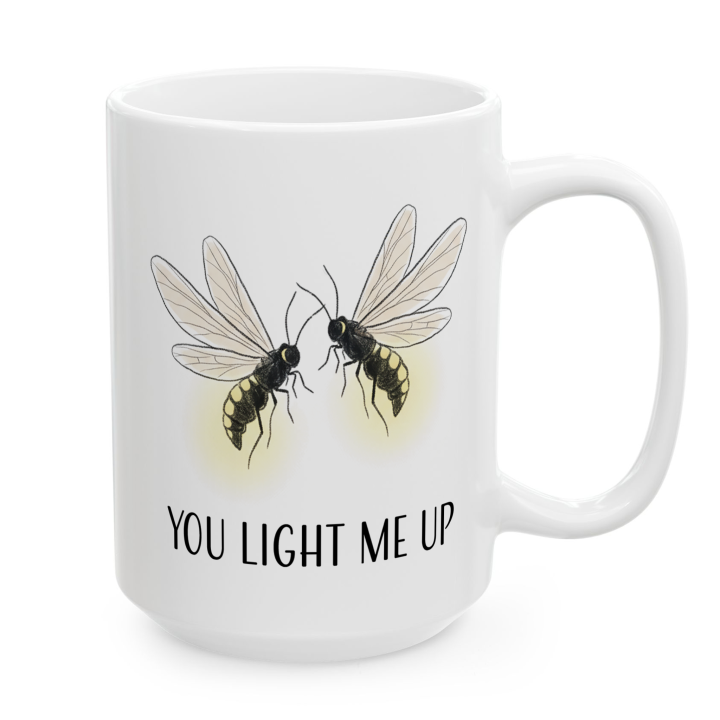 Kubek z nadrukiem „BETTER TOGETHER” – mrówki o bliskości