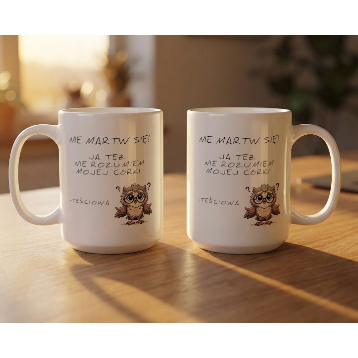 Kubek dla zięcia – teściowa zawsze ma rację