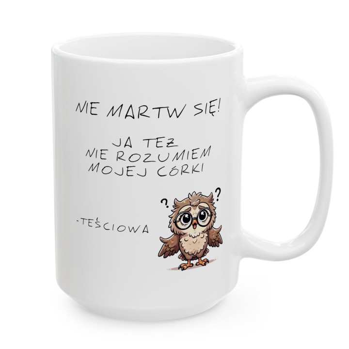 Kubek dla zięcia – teściowa zawsze ma rację