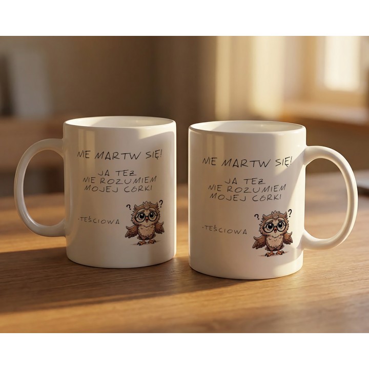 Kubek dla zięcia – teściowa zawsze ma rację