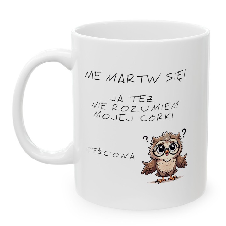 Kubek dla zięcia – teściowa zawsze ma rację