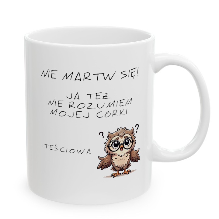 Kubek dla zięcia – teściowa zawsze ma rację