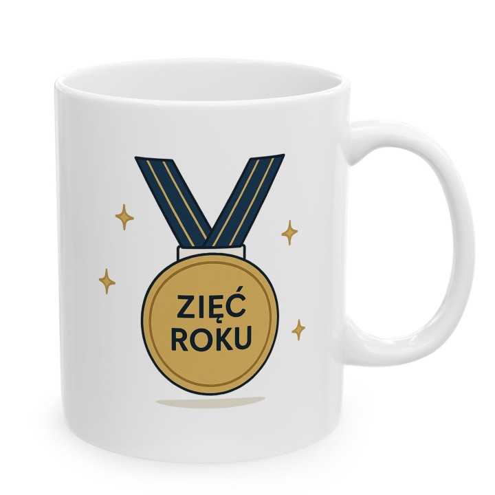 Kubek „Medal” – Prezent od Teściów lub Partnera