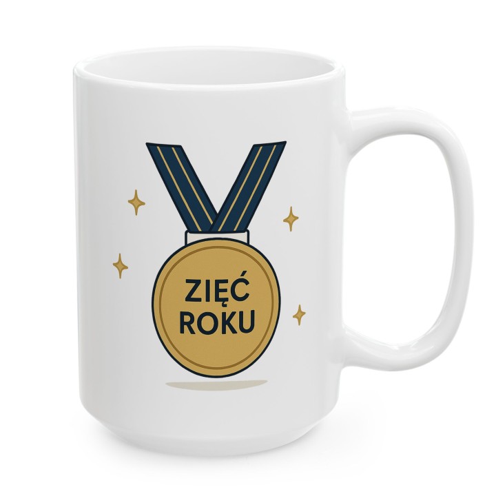 Kubek „Medal” – Prezent od Teściów lub Partnera