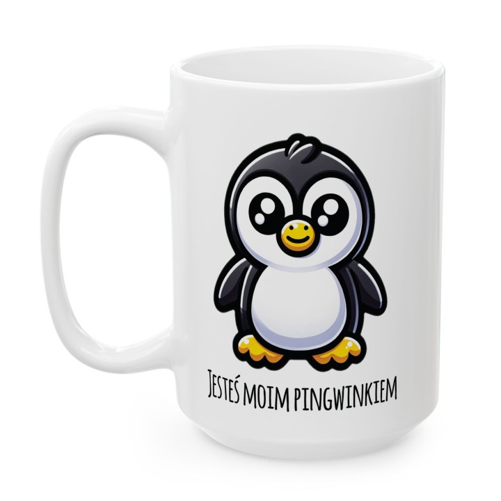 Kubek pingwinek – „JESTEŚ MOIM PINGWINKIEM” dla par