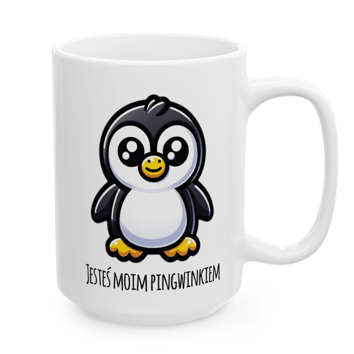 Kubek pingwinek – „JESTEŚ MOIM PINGWINKIEM” dla par